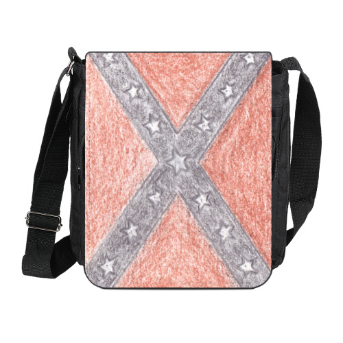 Сумка на плечо (мини-планшет) с принтом 'для конфедерата и реднека'