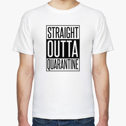 Футболка STRAIGHT OUTTA QUARANTINE