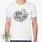 Мужская футболка органик