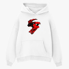 Толстовка худи оверсайз