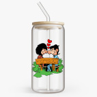 Банка с бамбуковой крышкой