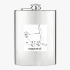 Фляжка стальная