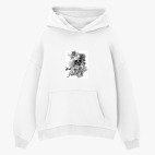 Толстовка худи оверсайз