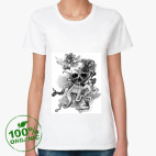 Женская футболка органик