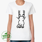 Женская футболка органик