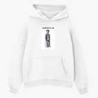 Толстовка худи оверсайз