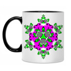 Кружка двухцветная