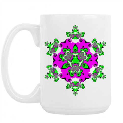 Кружка с принтом Абстракция