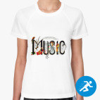 Женская спортивная футболка