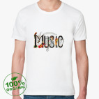 Мужская футболка органик