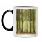 Кружка двухцветная