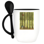 Кружка с ложкой