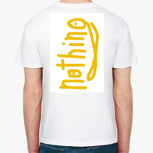 Футболка с принтом What - Nothing