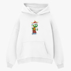 Толстовка худи оверсайз