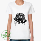 Женская футболка органик