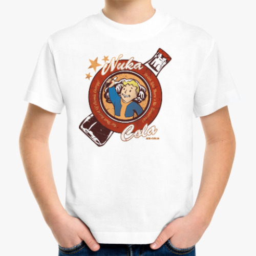 Детская футболка Fallout Nuka Cola Vault Boy