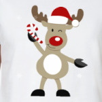 Олененок с конфетой