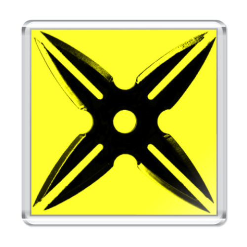 Магнит с принтом   Shuriken