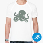 Мужская спортивная футболка