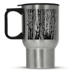 Кружка-термос металлик Березы