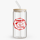 Банка с бамбуковой крышкой