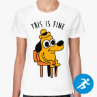 Женская спортивная футболка