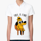 Женская рубашка поло