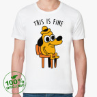 Мужская футболка органик