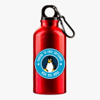 Металлическая бутылка 400 мл UV-DTF