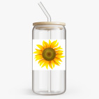 Банка с бамбуковой крышкой