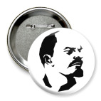 Значок 75 мм Ленин
