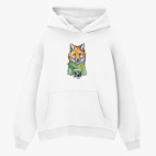 Толстовка худи оверсайз