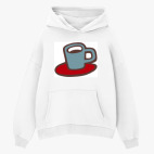 Толстовка худи оверсайз