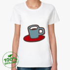 Женская футболка органик