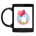 Кружка цветная UV-DTF