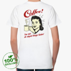 Женская футболка органик