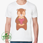 Мужская футболка органик