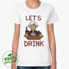 Женская футболка органик