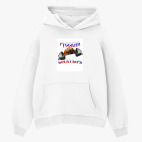 Толстовка худи оверсайз