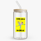 Банка с бамбуковой крышкой