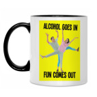 Кружка двухцветная