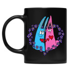 Кружка цветная UV-DTF