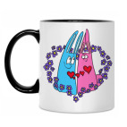 Кружка двухцветная