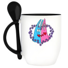 Кружка с ложкой