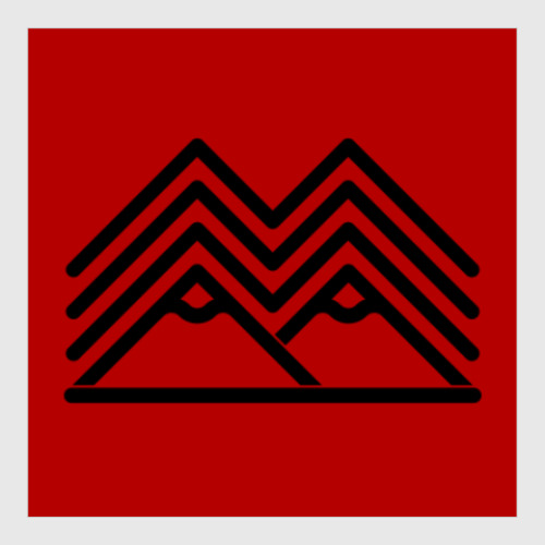 Постер Символ Твин Пикс Twin Peaks