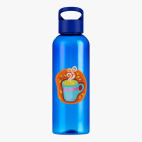 Прозрачная спортивная бутылка