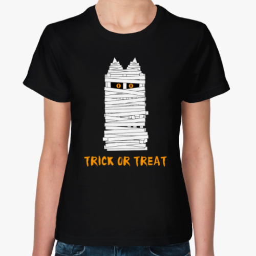 Женская футболка с принтом Хэллоуин