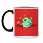 Кружка двухцветная