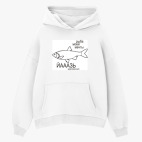 Толстовка худи оверсайз