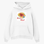 Толстовка худи оверсайз